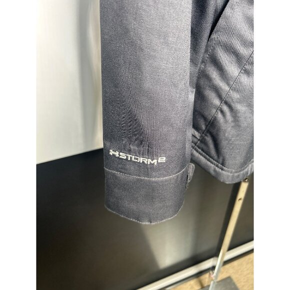 Under Armour Storm 2 Coldgear Infrared Mens Hooded Jacket Small Black Waterproof - Picture 3 of 9